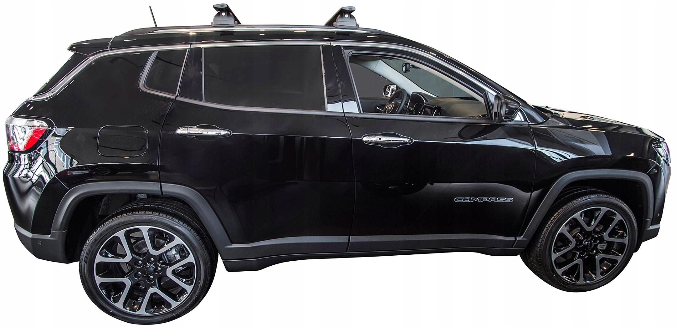 JEEP COMPASS 2017 + НАКЛАДКИ НА ДВЕРНЫЕ РУЧКИ SENSOR