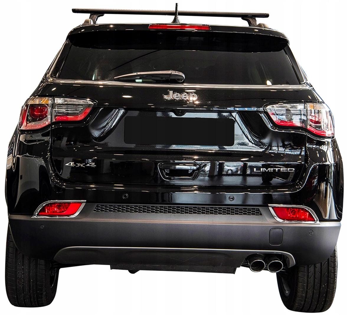 JEEP COMPASS 2017 + ГАЛОГЕННАЯ ДЕКОРАТИВНАЯ РАМКА СЗАДИ