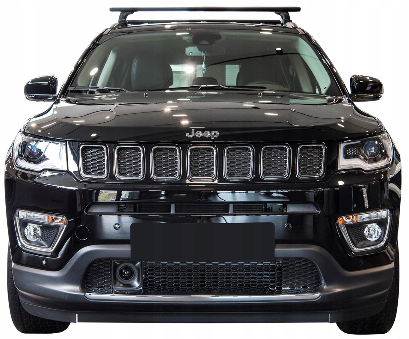 JEEP COMPASS II 17 + ХРОМ ГАЛОГЕННЫЕ ДЕКОРАТИВНЫЕ МОЛДИНГИ