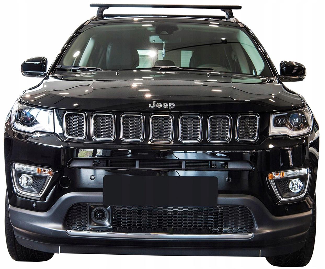 JEEP COMPASS II 17 + ХРОМ ГАЛОГЕННЫЕ ДЕКОРАТИВНЫЕ МОЛДИНГИ