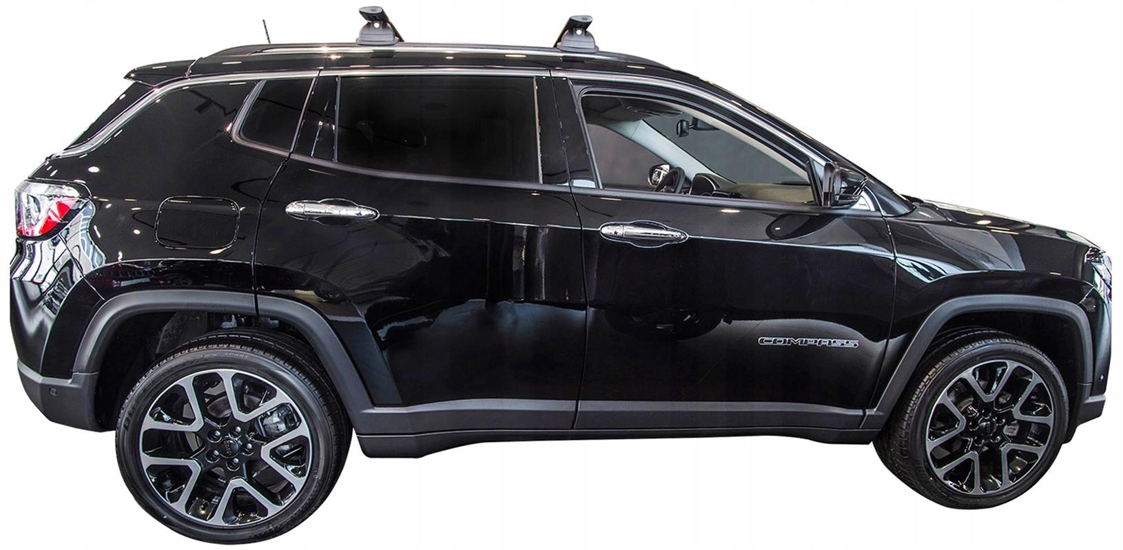 JEEP COMPASS II 2017+ НАКЛАДКИ НА ДВЕРНЫЕ РУЧКИ ПОД КЛЮЧ