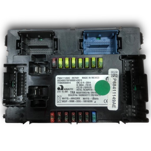 БЛОК ЗАПОБІЖНИКІВ JEEP COMPASS II BSI P68411149AC