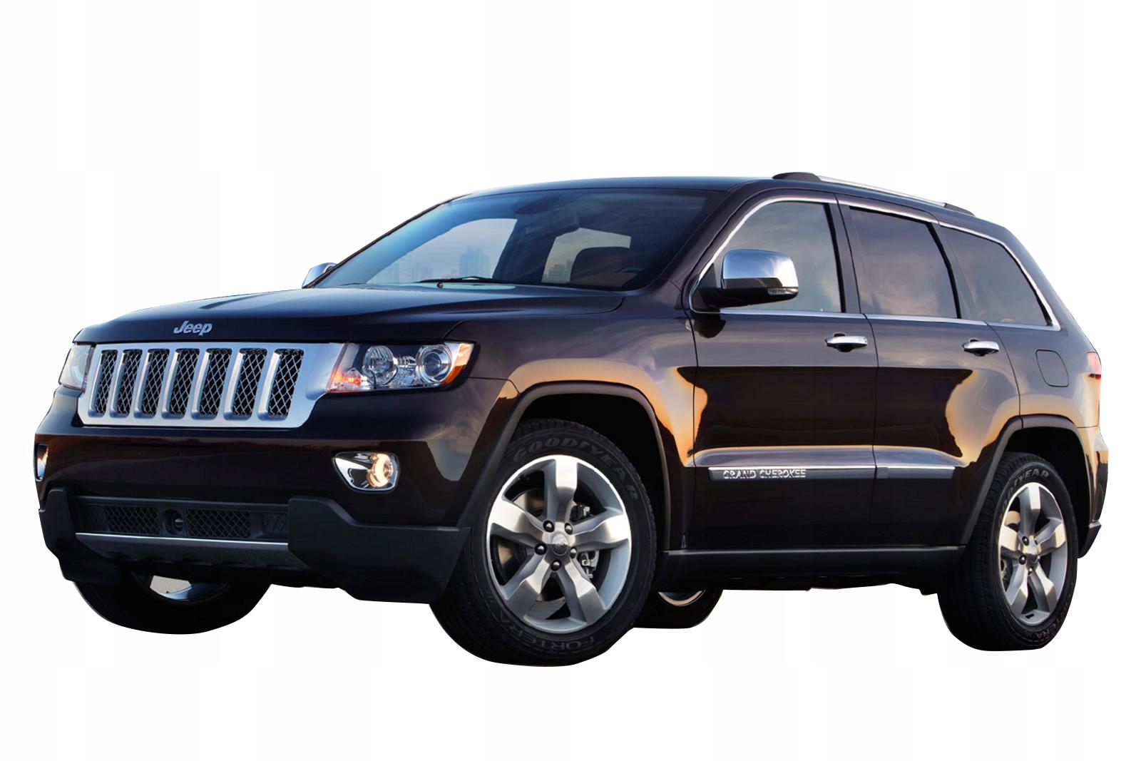 JEEP GRAND CHEROKEE 11-14 ГАЛОГЕННІ НАКЛАДКИ СПЕРЕДУ