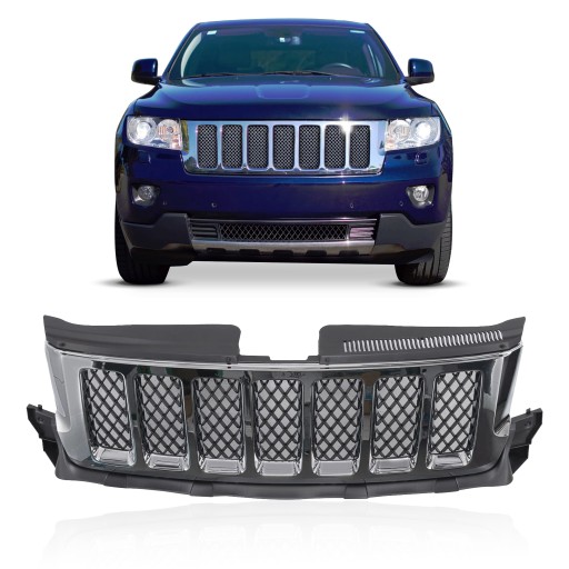 JEEP GRAND CHEROKEE IV WK2 2010-2014 ДО ПІДНЯТТЯ ПЕРЕДНЬОЇ ХРОМОВАНОЇ РЕШІТКИ