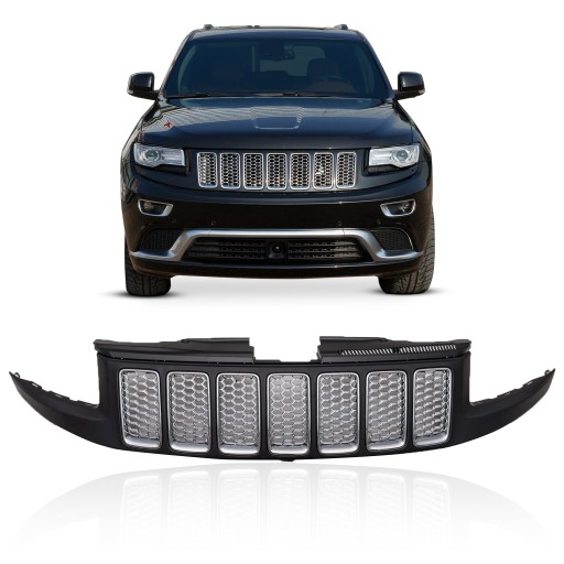 JEEP GRAND CHEROKEE IV WK2 2014-2017 ПІСЛЯ ФЕЙСЛІФТИНГУ Решітка радіатора