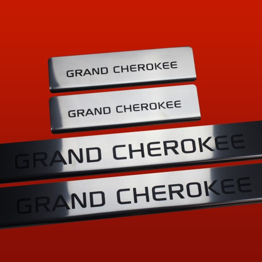 JEEP GRAND CHEROKEE MK3 WK Глянцеві кришки з нержавіючої сталі 304 Покриття