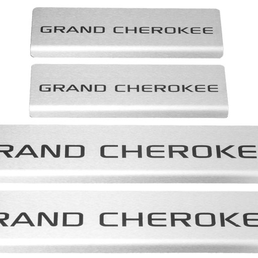 JEEP GRAND CHEROKEE MK4 WK2 Бічні пороги Facelift 304 матова нержавіюча сталь