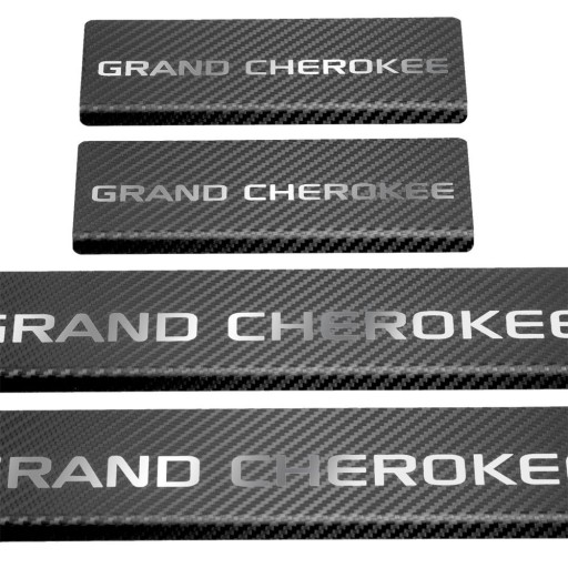 JEEP GRAND CHEROKEE MK4 WK2 Рестайлинговые накладки на пороги из нержавеющей стали 304