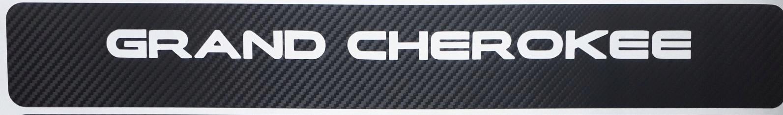JEEP GRAND CHEROKEE OVERLAND НАКЛЕЙКИ НА ПОРОГИ
