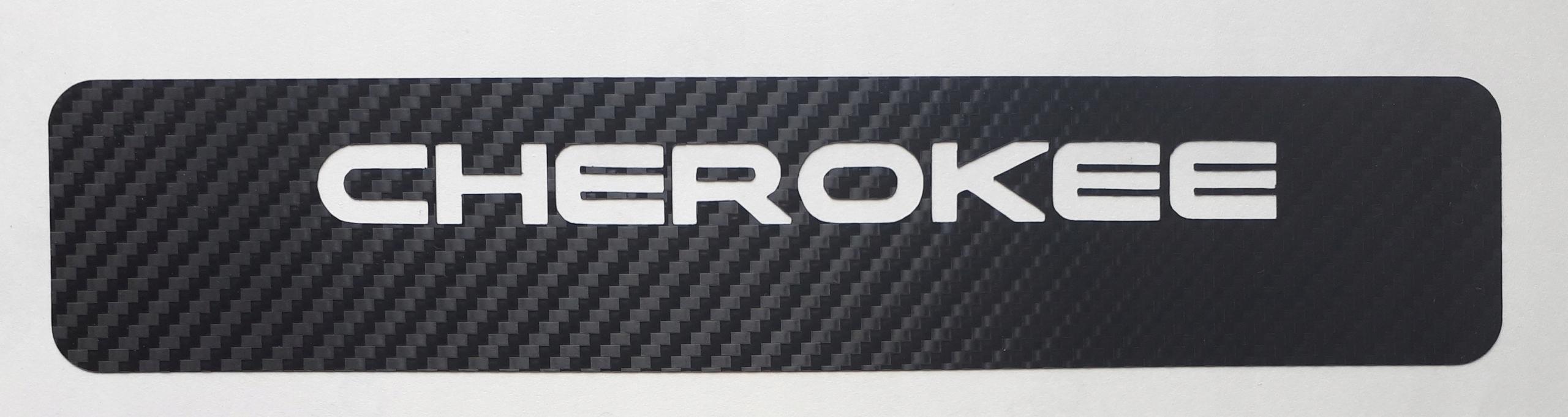 JEEP GRAND CHEROKEE TRACKHAWK НАКЛЕЙКИ НА ПОРОГ