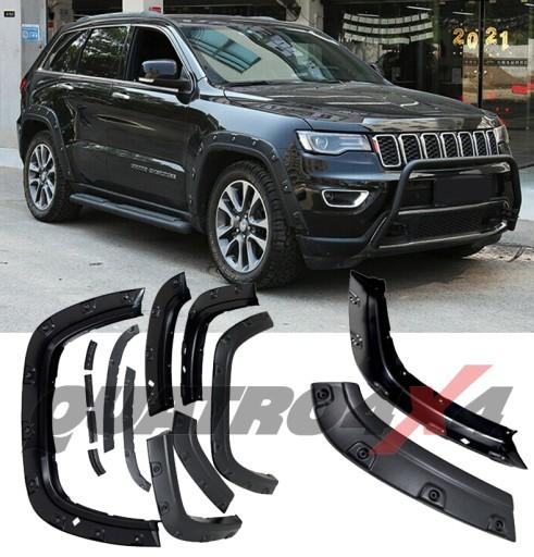 SNFF037 - JEEP GRAND CHEROKEE WK2 (2011-16) РАСШИРИТЕЛИ КОЛЕСНЫХ АРОК | КРЫЛЬЯ 14 см на ось