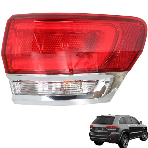 68110016AE 68110016AF - Jeep grand cherokee wk2 lift 2014-2021 задній правий кутовий ліхтар з хромом