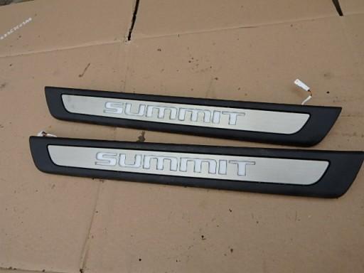 JEEP GRAND CHEROKEE WK2 НАКЛАДКА ПОРОГА