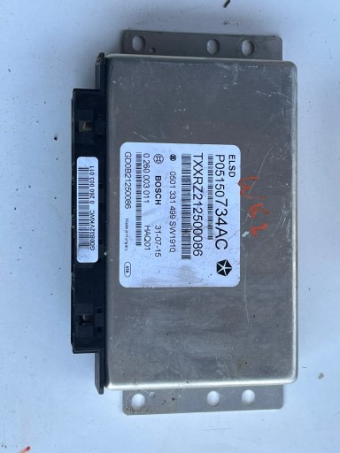 JEEP GRAND CHEROKEE WK2 МОДУЛЬ БЛОК УПРАВЛЕНИЯ КОРОБКОЙ ПЕРЕДАЧ P05150734AC