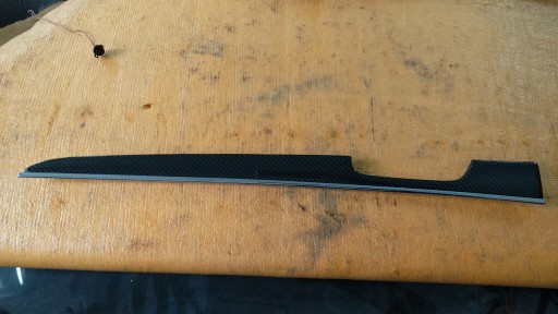 JEEP GRAND CHEROKEE WK2 SRT ДЕКОР КАРБОН ДВЕРІ ДЕКОРАТИВНА НАСАНКА ЗАДНЯ ЛІВА BDB