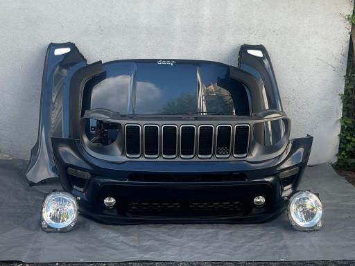 JEEP RENEGADE ПІДЙОМ БАМПЕР КАПОТ КРИЛО ЛАМПИ РЕМІНЬ РАДІАТОРИ 2018-