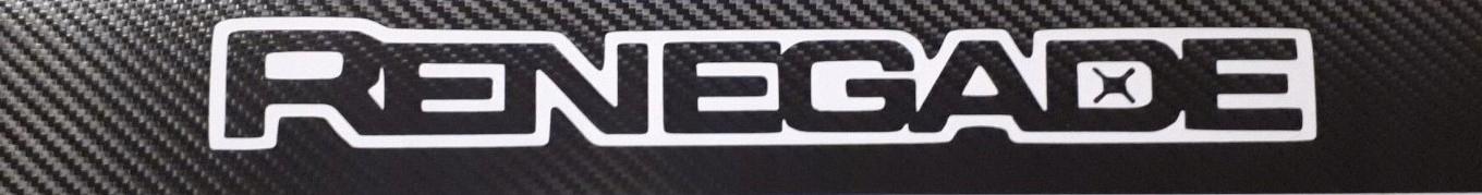 JEEP RENEGADE НАКЛЕЙКИ НА ПОРОГИ