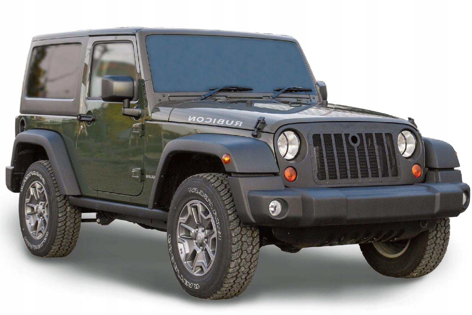 JEEP WRANGLER JK 2007-18 ГРИЛЬ ЧОРНИЙ ВІЙСЬКОВИЙ