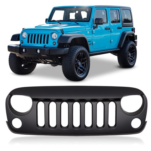 JEEP WRANGLER JK 2007-2018 РЕШЕТКА ПЕРЕДНЯЯ РЕШЕТКА MONSTER