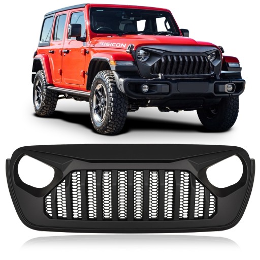 JEEP WRANGLER JL 2018+ МОДЕЛЬ ПЕРЕДНЕЙ РЕШЕТКИ КАРАТЕЛЯ
