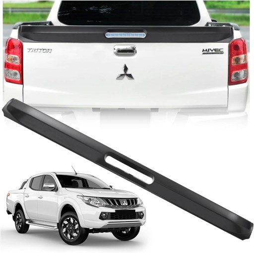 JHCHAN Спойлер задньої кришки багажника, захист порогів для Mitsubishi Triton L200