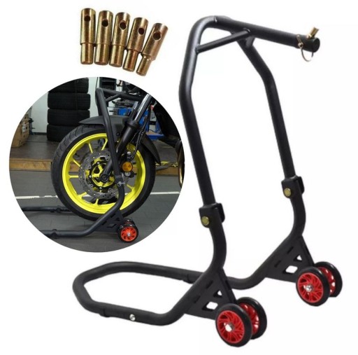 Передній підйомник для мотоцикла JMP під голову рами мотоцикла + адаптери 5 шт.