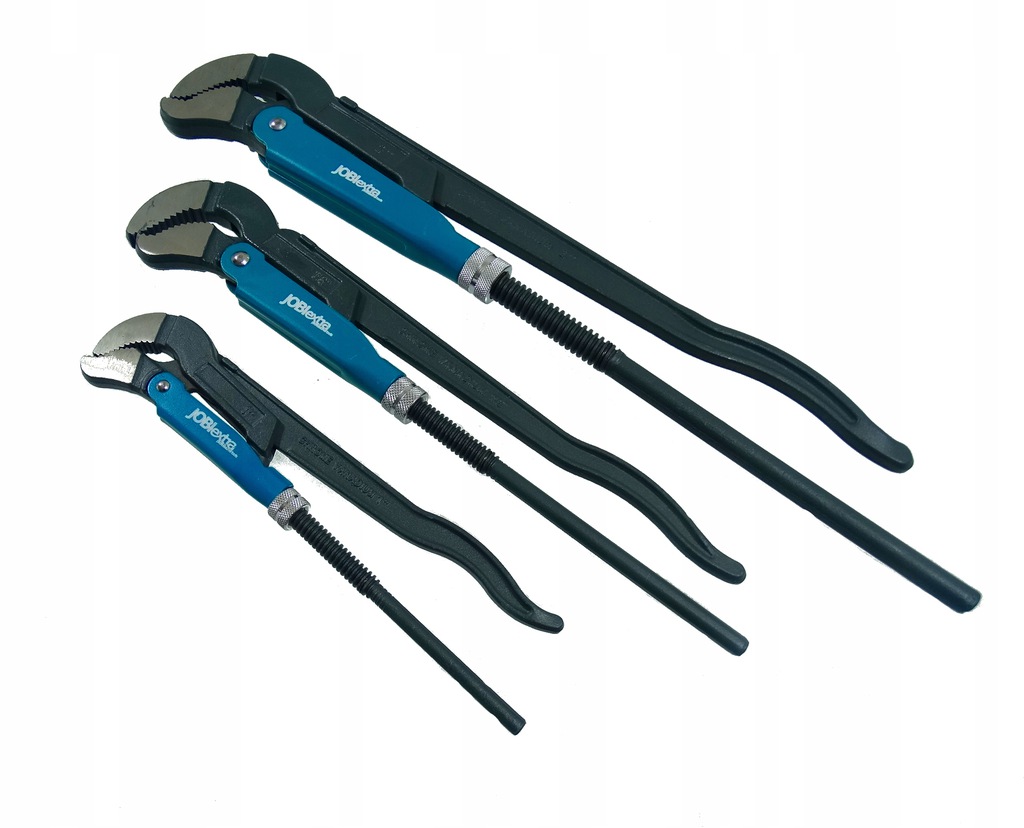 JOBI ключ для труб швед бельгийский набор 3 шт 1-2'