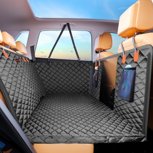 Килимок-ковдра для собаки JOEJOY на заднє сидіння, водонепроникний