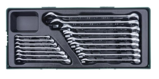 JONNESWAY ПЛОСКІ ГАЙКОВІ КЛЮЧІ 16 ШТ. КОМПЛЕКТ