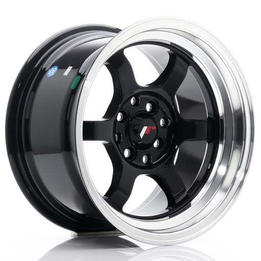 Диски JR JR12 15x8,5 ET13 4x100/114 Черный глянцевый