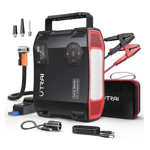 JSTAR 5 UTRAI Car Jump Starter 2000A 16000mAh КОМПРЕСОР 5IN1