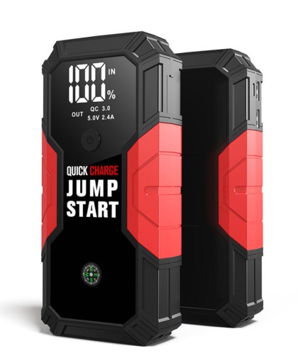 JUMP STARTER BOOSTER 12V STARTER DEVICE ПОРТАТИВНИЙ POWER BANK LED