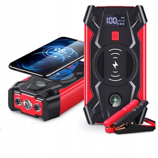 JUMP STARTER BOOSTER POWERBANK ПОТУЖНИЙ ЛІХТАРИК НАБІР 20000mAh