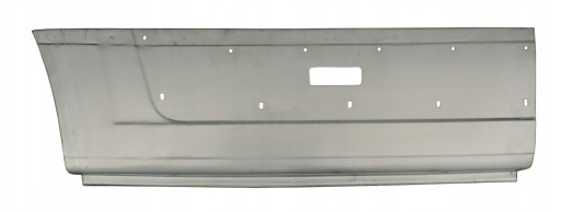 577084-7 - Задний брызговик jumper ducato boxer 2006-2014 с правым молдингом