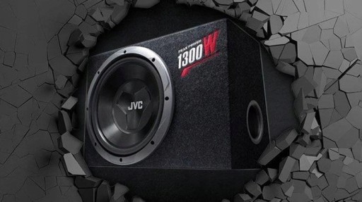 САБВУФЕР JVC CS-BW120 МОЩНОСТЬЮ 150 ВТ, ДИАМЕТР 30 СМ