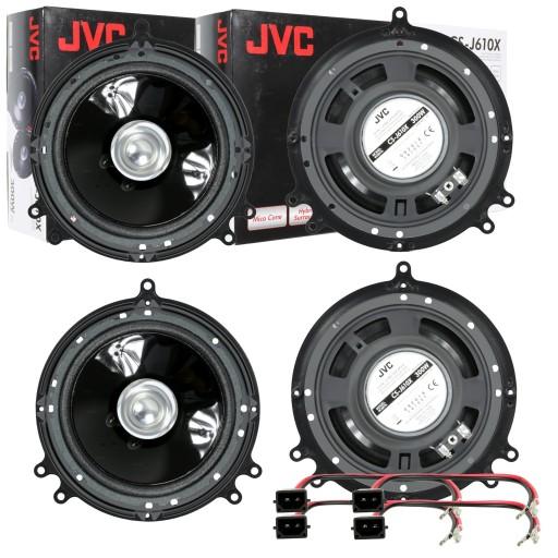 JVC колонки AUDI A6 C5 спереди и сзади