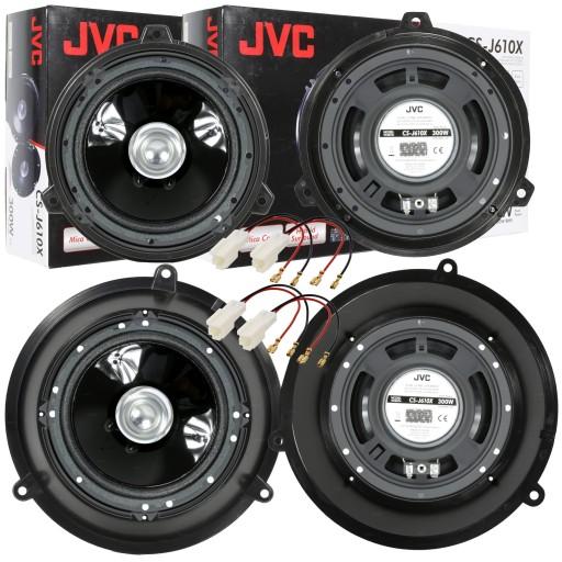 JVC ДИНАМИКИ FIAT PANDA СПЕРЕДИ И СЗАДИ