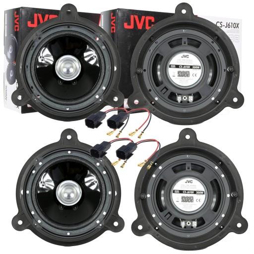 JVC ДИНАМІКИ RENAULT LAGUNA 3 СПЕРЕДУ І ЗЗАДУ