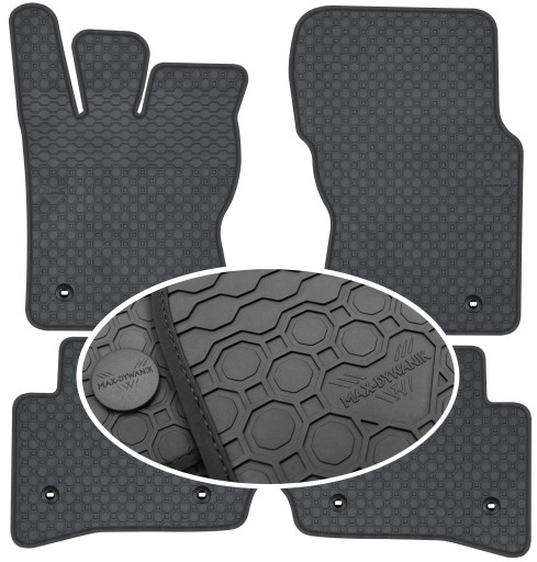 Jaguar F-Pace SUV 2016 - гумові килимки PrimeLiner - Чорні