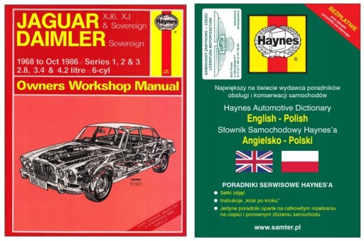 Jaguar XJ6 Sovereign Daimler (1968-86) Haynes руководство по ремонту + БЕСПЛАТНЫЕ 24 часа