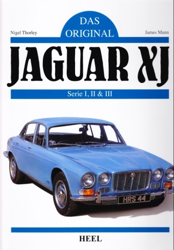 Jaguar XJ6 XJ12 (1968-1992) Оригінальний зразок книги великий 24-годинний альбом історії