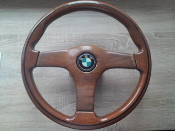 Японский Nardi Torino Gara 3 BMW Деревянный руль 365 мм Oldschool