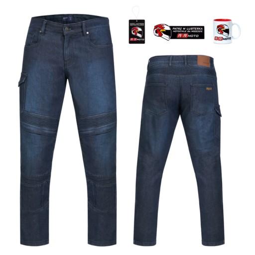 Джинсы BROGER OHIO WASHED NAVY, темно-синие, БЕСПЛАТНО