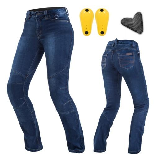 Мотоциклетные джинсы женские SHIMA SANSA BLUE синие БЕСПЛАТНО
