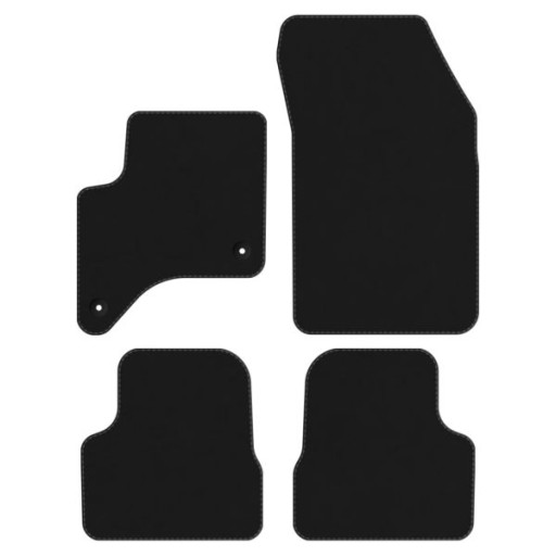 Jeep Avenger e-Hybrid 2023 года выпуска велюровые коврики LUX