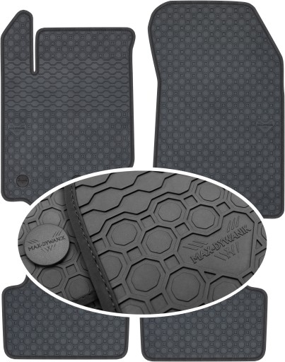 Джип Эвенджер 2023 года. ПРАЙМЛАЙНЕР резиновые коврики