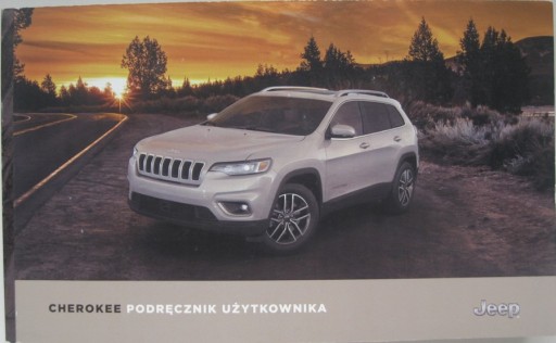 Jeep Cherokee V 2018-2023 Польська інструкція Jeep Cherokee KL колір!