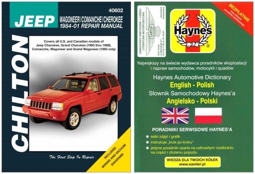 Jeep Cherokee XJ + Grand ZJ Comanche Wagoneer (1984-2001) instr + БЕЗКОШТОВНО 24 години