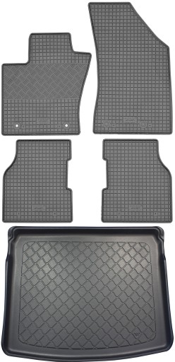 Jeep Compass II MP SUV 2017 - КОМПЛЕКТ - Коврик в багажник + коврик для ног