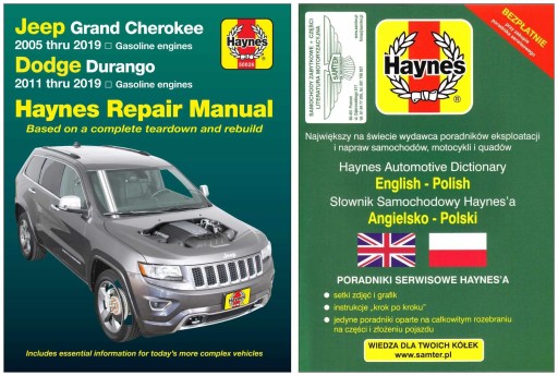 Jeep Grand Cherokee 05-19 Dodge Durango 11-19 руководство по ремонту + БЕСПЛАТНО 24 часа